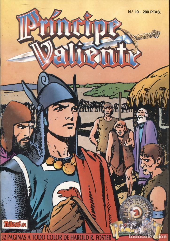 Comics: Ediciones B: El Principe Valiente numero 10: tiras 26.7.1942 al 28.2.1943 - Hal Foster