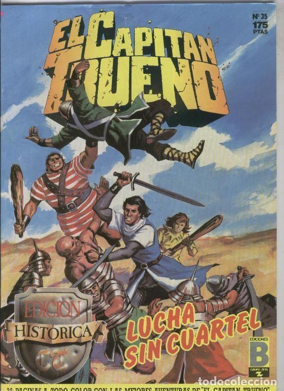 C&oacute;mics: El Capitan Trueno color, edicion Historica numero 035: Lucha sin cuartel - Victor Mora-Ambros, etc