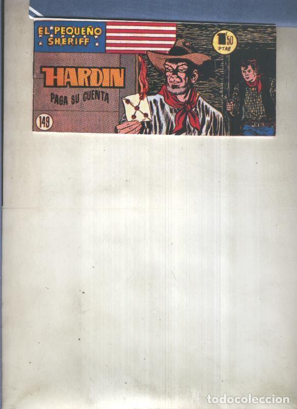 Comics: El Peque&ntilde;o Sheriff facsimil numero 149: Hardin paga su cuenta - Zuffi