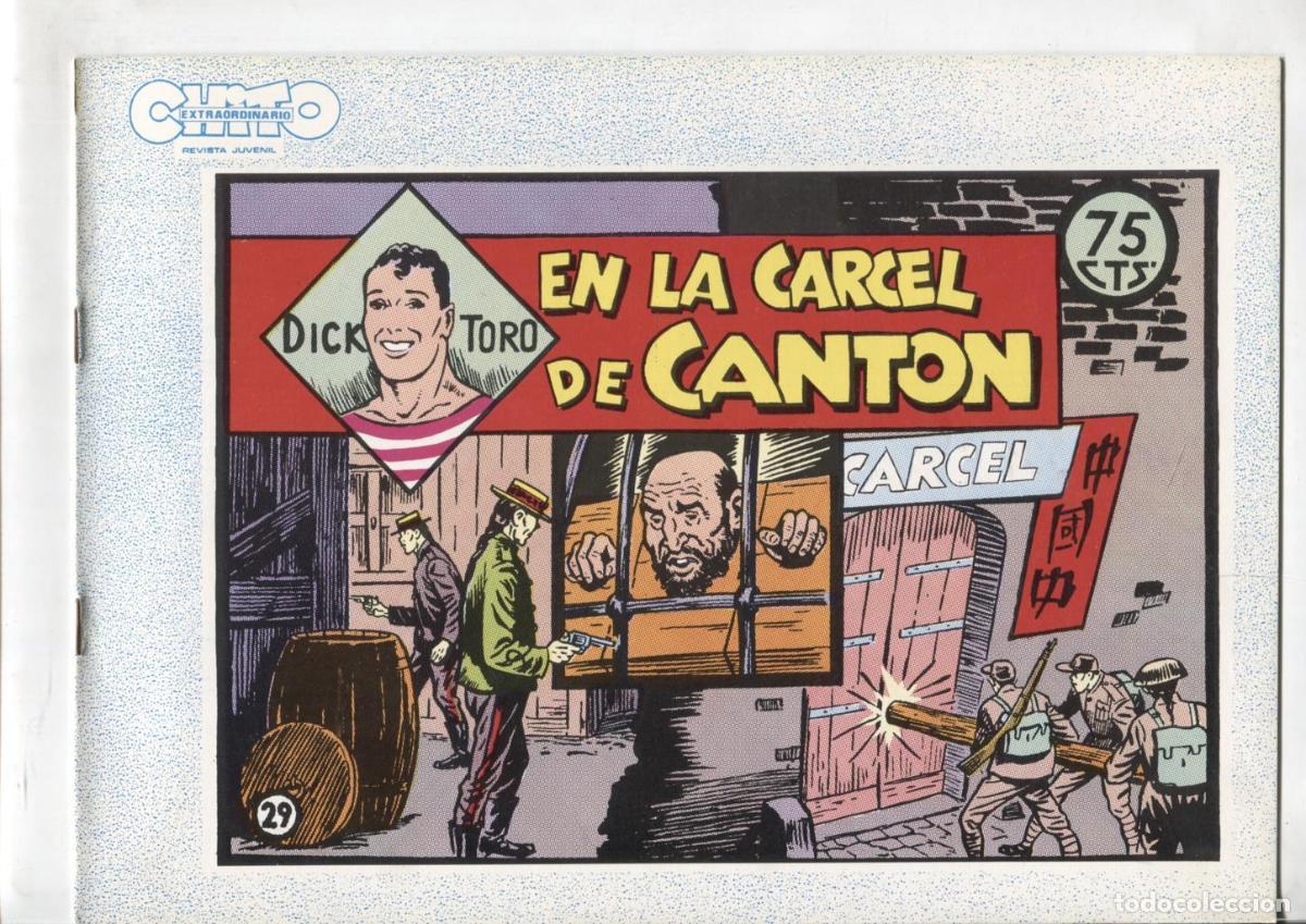 C&oacute;mics: Dick Toro facsimil numero 29: En la carcel de Canton - Dell Acqua - Foto 1