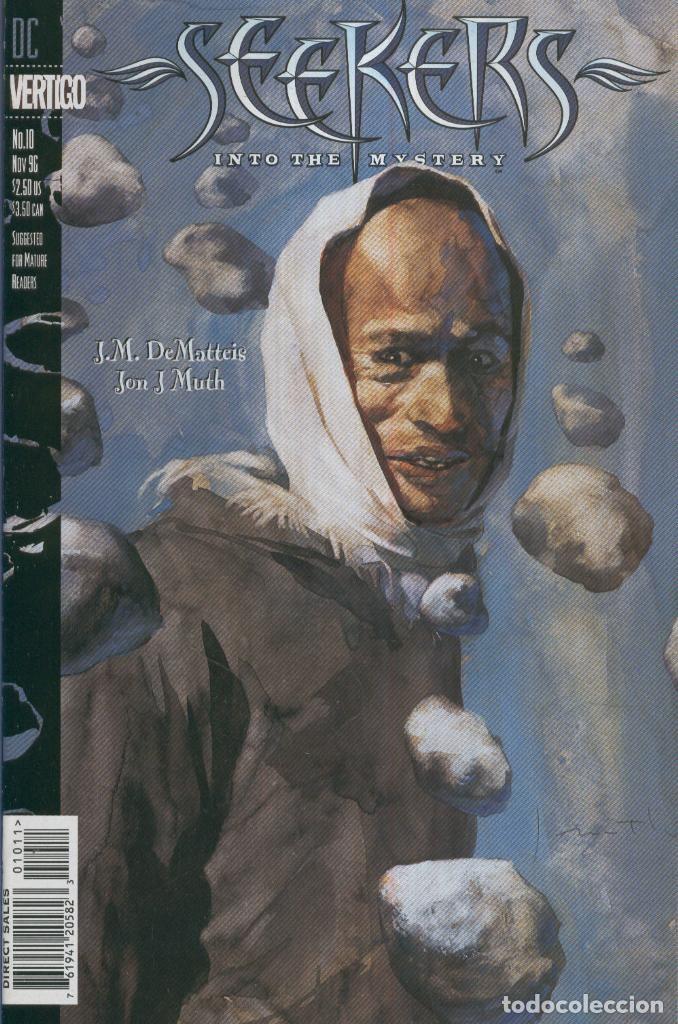 Comics : SEEKERS INTO THE MISTERY, Vol.1 No.10: Behind the Veil - Jon J Muth