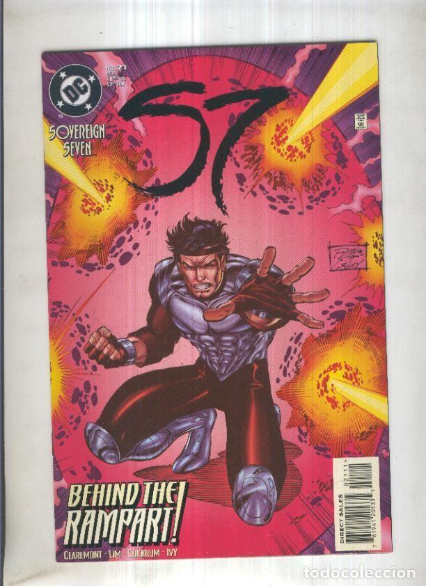 Comics: SOVEREIGN SEVEN, Vol.1 No.21: Casey the Spy (DC 1997) - Chris Claremont