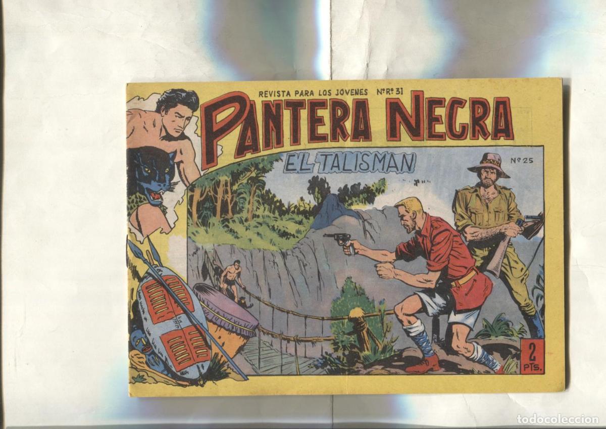 C&oacute;mics: Pantera Negra numero 25: El talisman - Jose Ortiz - Foto 1