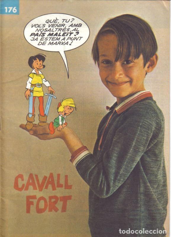 Comics: Cavall Fort numero 176: El lluc i el peix espasa per Josep Al Benet - Varios