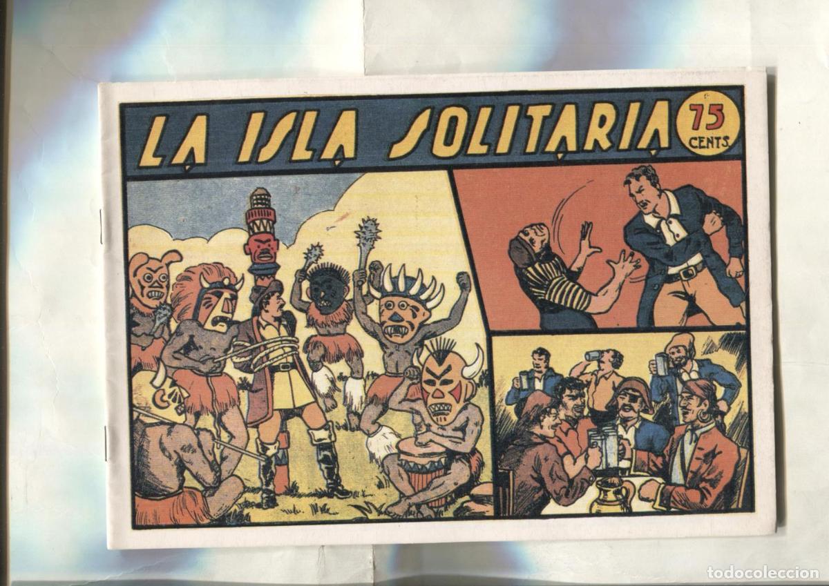 Comics: Facsimil: La isla solitaria (Robinson Crusoe) -