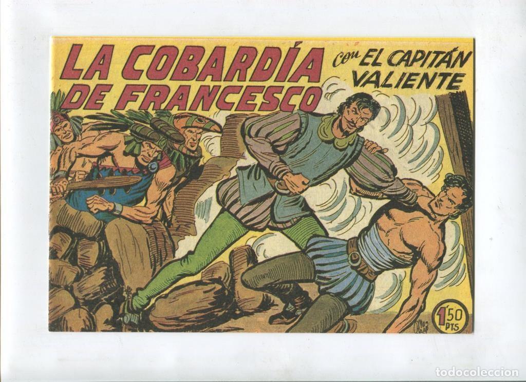 C&oacute;mics: Facsimil: El Capitan Valiente numero 04: La cobardia de Francesco - Manuel Gago - Foto 1