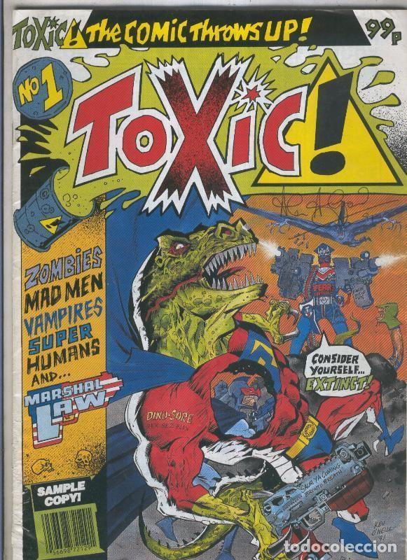 C&oacute;mics: Toxic revista inglesa de comics numero 1 - Varios - Foto 1