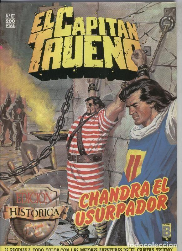 Comics: El Capitan Trueno color, edicion Historica numero 107: Chandra el usurpador - Victor Mora-Ambros, et