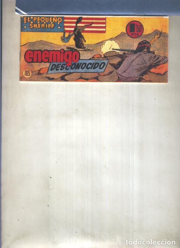 Fumetti: El Peque&ntilde;o Sheriff facsimil numero 185: Enemigo desconocido - Zuffi