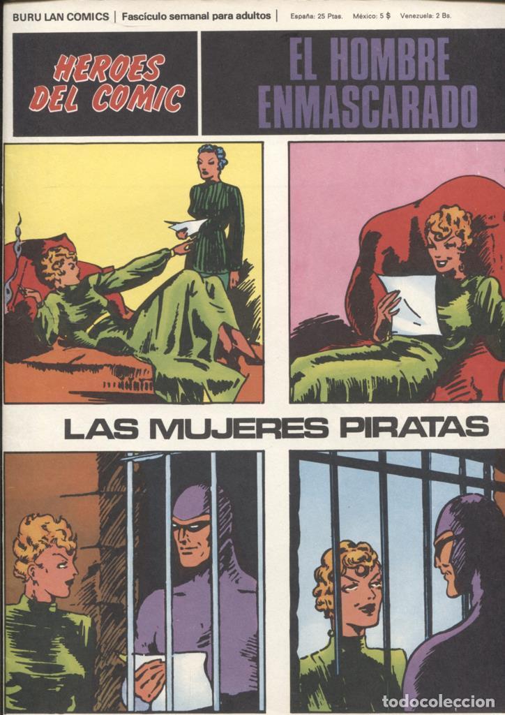 Comics: Hombre Enmascarado/Phantom de Burulan SOLO CUBIERTA n&ordm; 11: Las mujeres piratas -