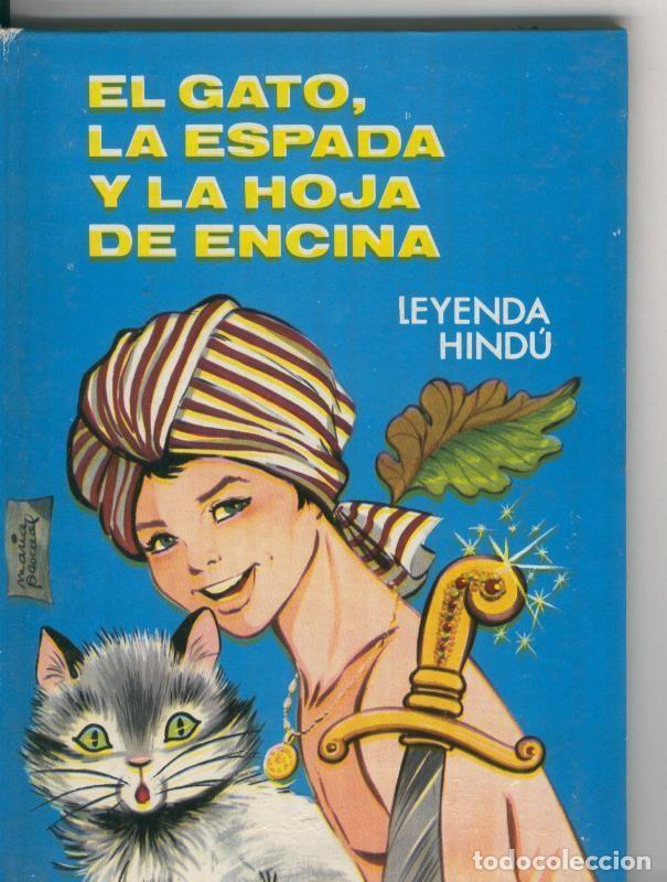 Fumetti: Cuentos Toray serie Cuentos Azucena numero 11: El gato, la espada y la hoja de encina, leyenda Hindu