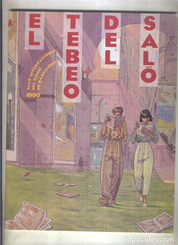 Comics: El Tebeo del salon Comic de Barcelona 1990: Jinete Fantasma de Ambros (8 paginas) - Varios
