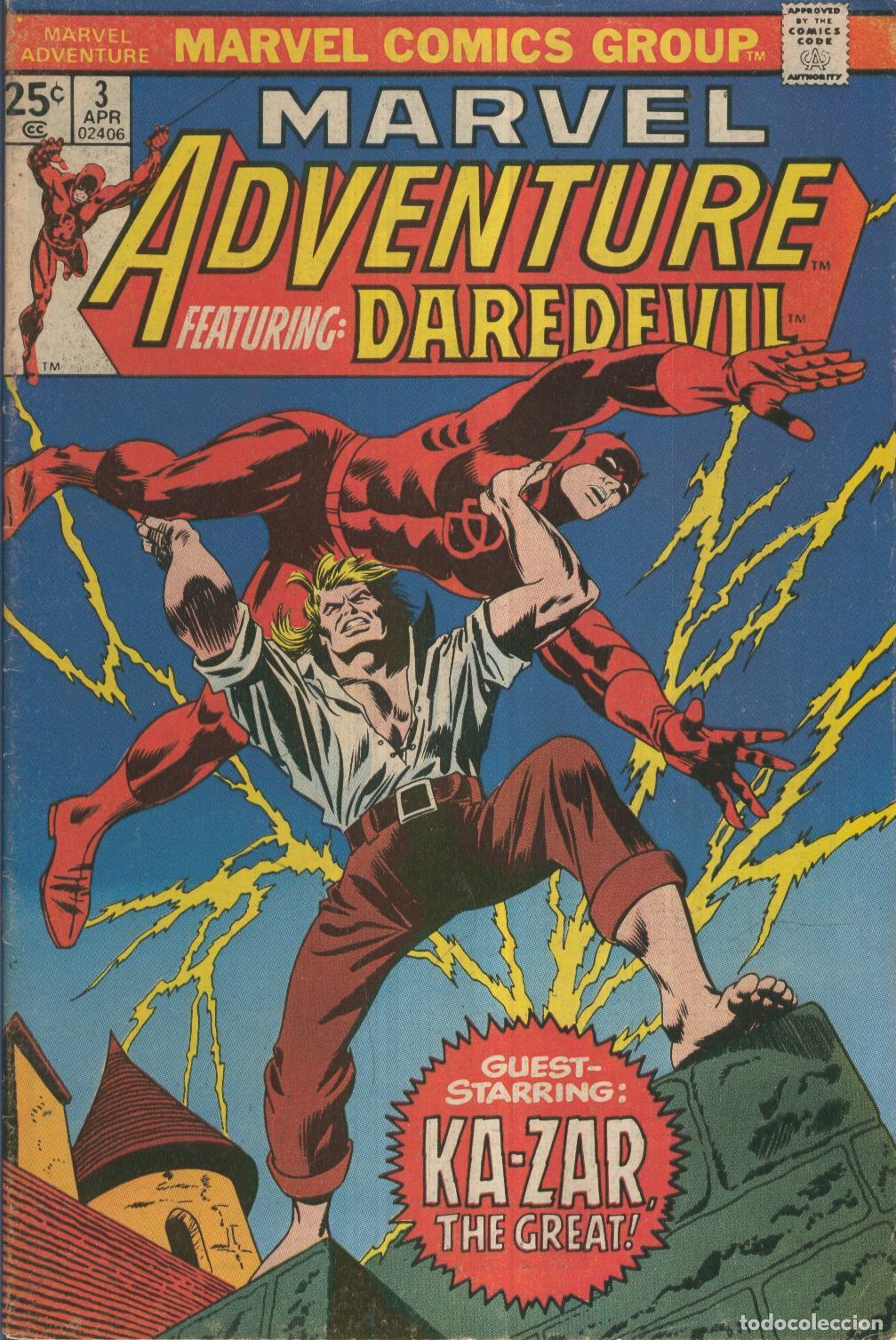 C&oacute;mics: MARVEL ADVENTURES (Starring DAREDEVIL) Vol.1: Numero 03 - Stan Lee - Foto 1