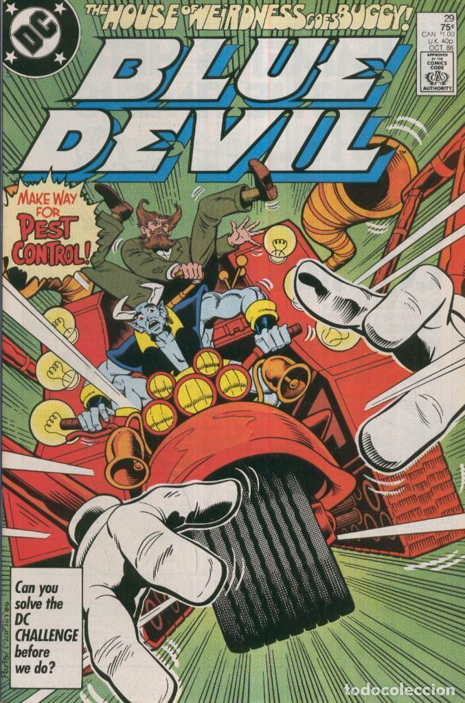 C&oacute;mics: BLUE DEVIL, Vol.1 No.29: Pest Control - Alan Kupperberg - Foto 1