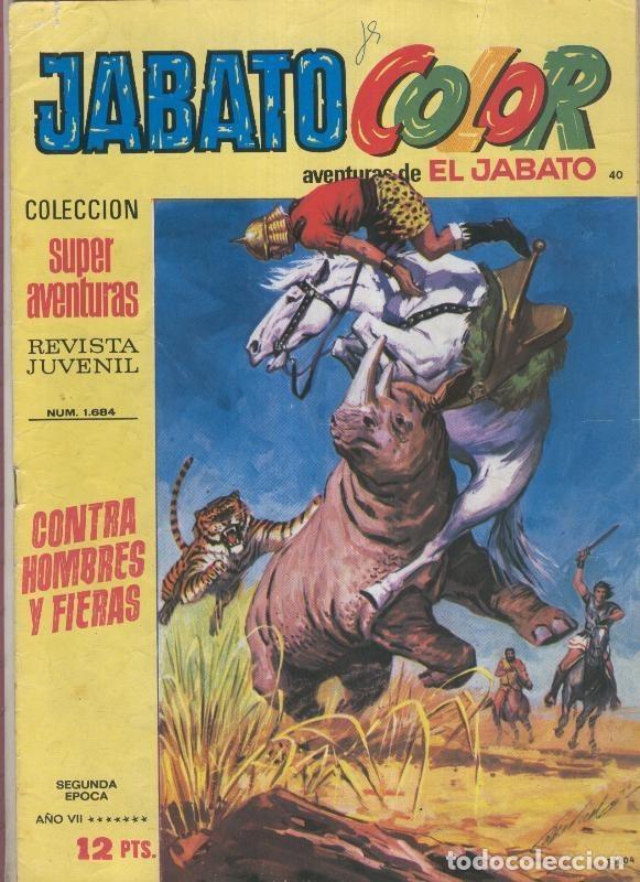 Comics: Jabato color segunda epoca numero 040: Contra hombres y fieras - Victor Mora-Francisco Darnis