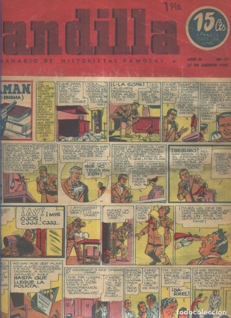 Comics: Pandilla semanario de historietas famosas numero 060 (procede de tomo desencuadernado) - Varios