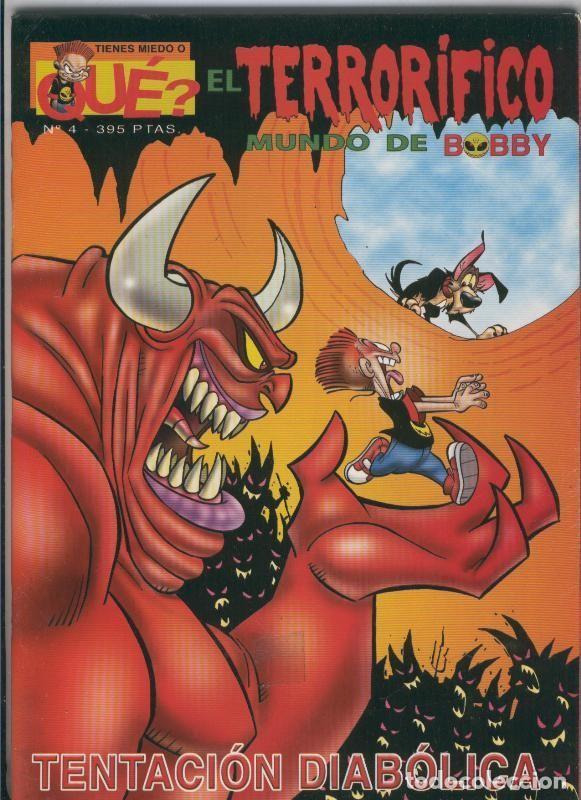C&oacute;mics: El Terrorifico mundo de Bobby album numero 4: Tentacion diabolica - Varios