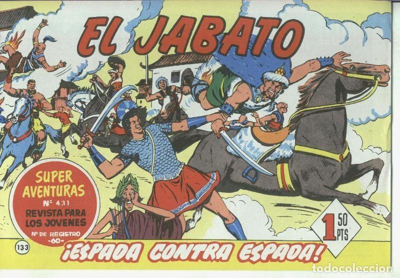C&oacute;mics: El Jabato facsimil numero 133: Espada contra Espada - Darnis - Foto 1