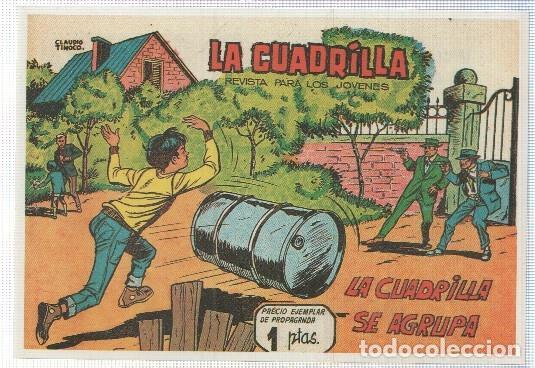 Comics: Ficha tebeo numerada 511: La Cuadrilla, edit Maga (dibujo Claudio Tinoco) -