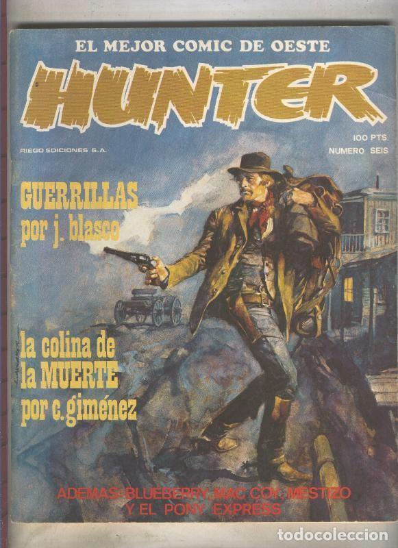 C&oacute;mics: Hunter numero 06 (numerado 3 en trasera) - Varios - Foto 1