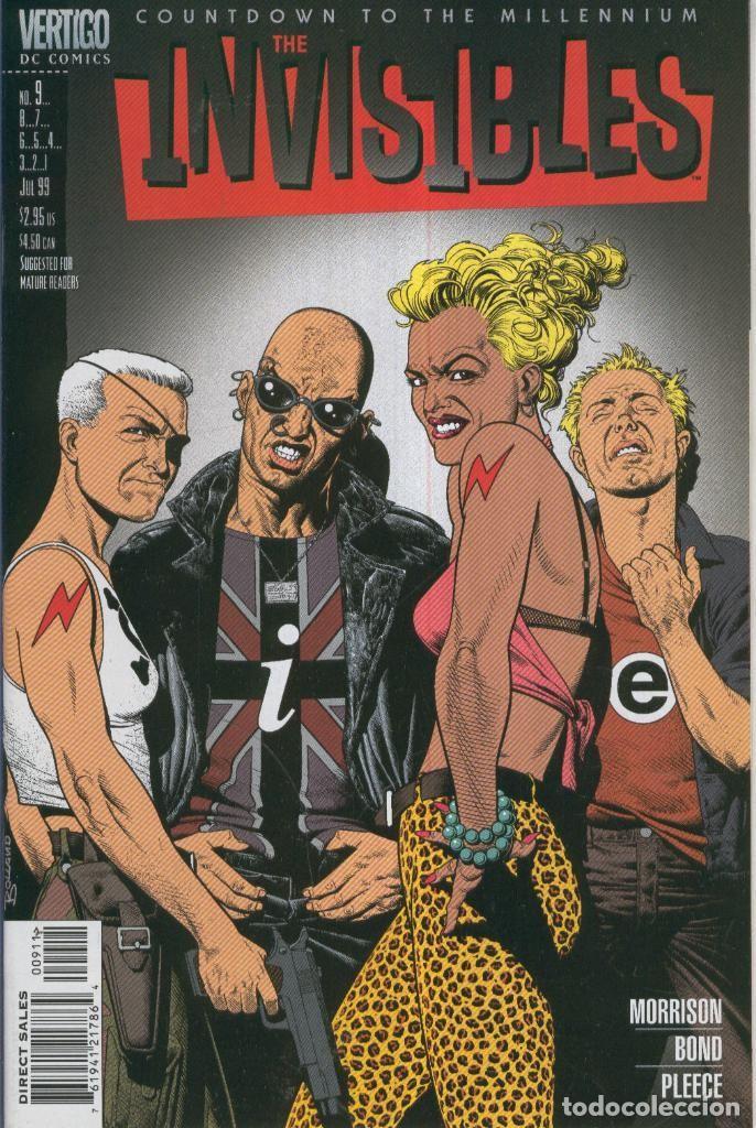 Comics: THE INVISIBLES, Vol.3 No.04 : Satanstorm FOUR (numeracion en portada 9) - Philip Bond