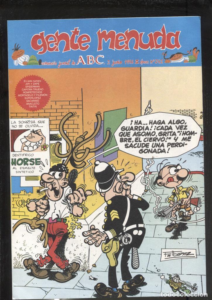 Comics : Gente Menuda seminario juvenil de ABC numero 342: El Capitan Trueno: A sangre y fuego, episodio - Va