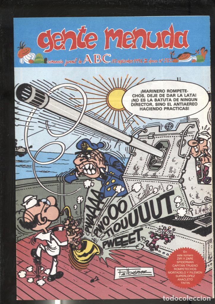 C&oacute;mics: Gente Menuda seminario juvenil de ABC numero 352: El Capitan Trueno: A sangre y fuego, episodio - Va