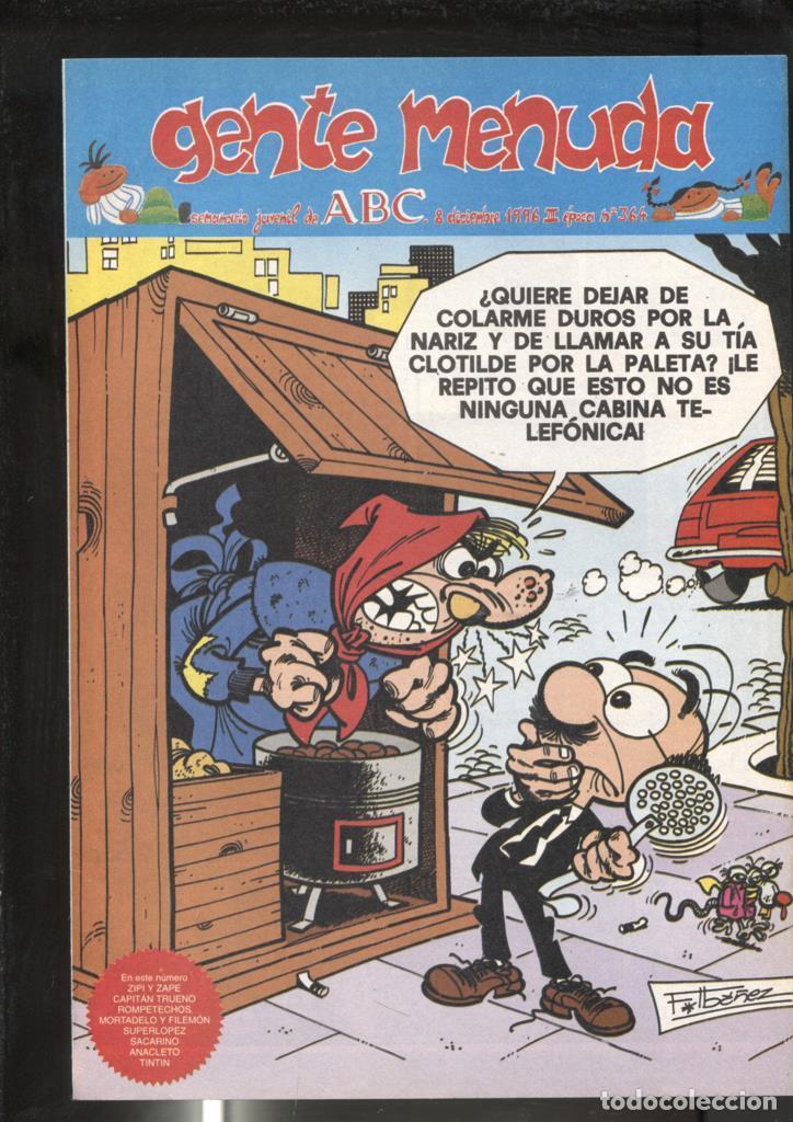 Comics: Gente Menuda seminario juvenil de ABC numero 364: El Capitan Trueno: A sangre y fuego, episodio - Va