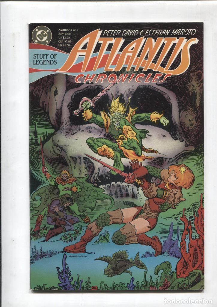 C&oacute;mics: DC Comic: Atlantis Chronicles numero 5 - Peter David - Esteban Maroto - Foto 1