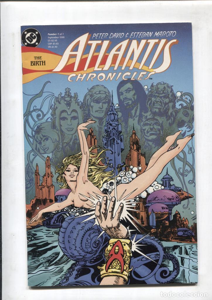 C&oacute;mics: DC Comic: Atlantis Chronicles numero 7 - Peter David - Esteban Maroto - Foto 1