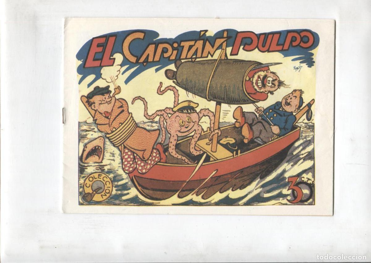 Comics: Facsimil: Coleccion Pipa: Cartapacio y Seguidilla: El capitan pulpo - Boix