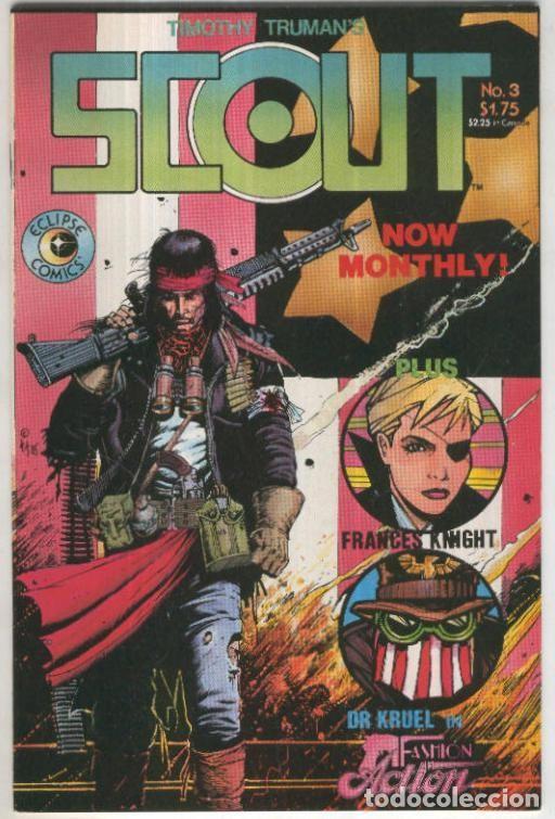 C&oacute;mics: SCOUT Vol.1, No. 03: Machine Gun (Eclipse 1985-1987) - Timothy Truman - Foto 1