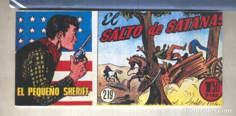 Comics: El Peque&ntilde;o Sheriff facsimil numero 219: El salto de Satanas - Zuffi