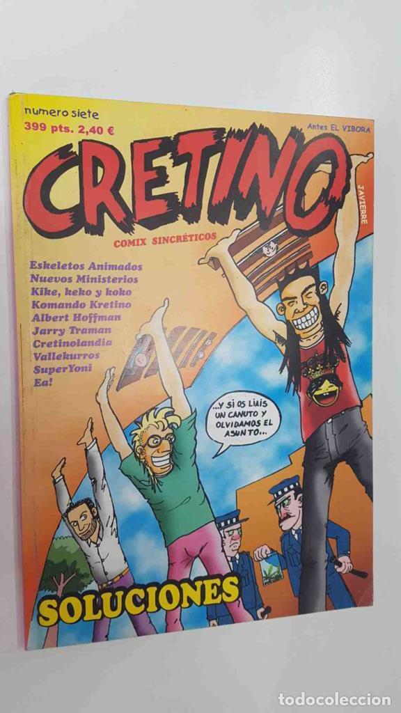 Comics : Fanzine : Cretino num 7 - Soluciones. Eskeletos Animados, Nuevos Ministerios, Komando Kretino, etc.