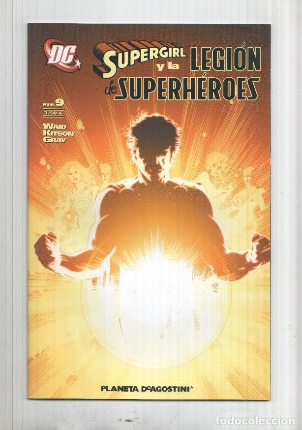 C&oacute;mics: Planeta: Supergilr y la legion de superheroes numero 09 -