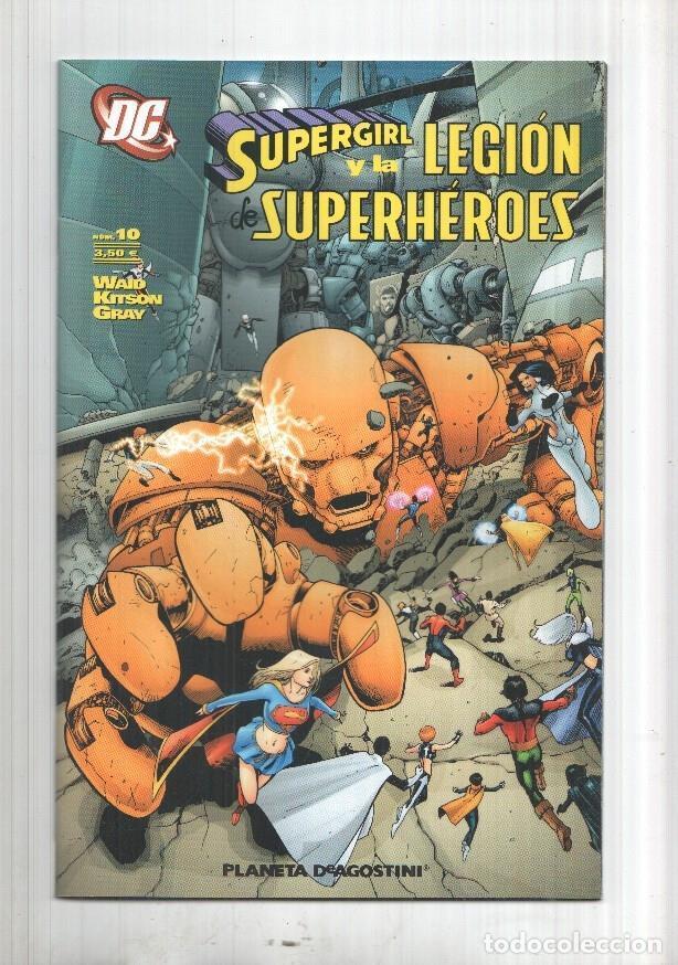 C&oacute;mics: Planeta: Supergilr y la legion de superheroes numero 10 -