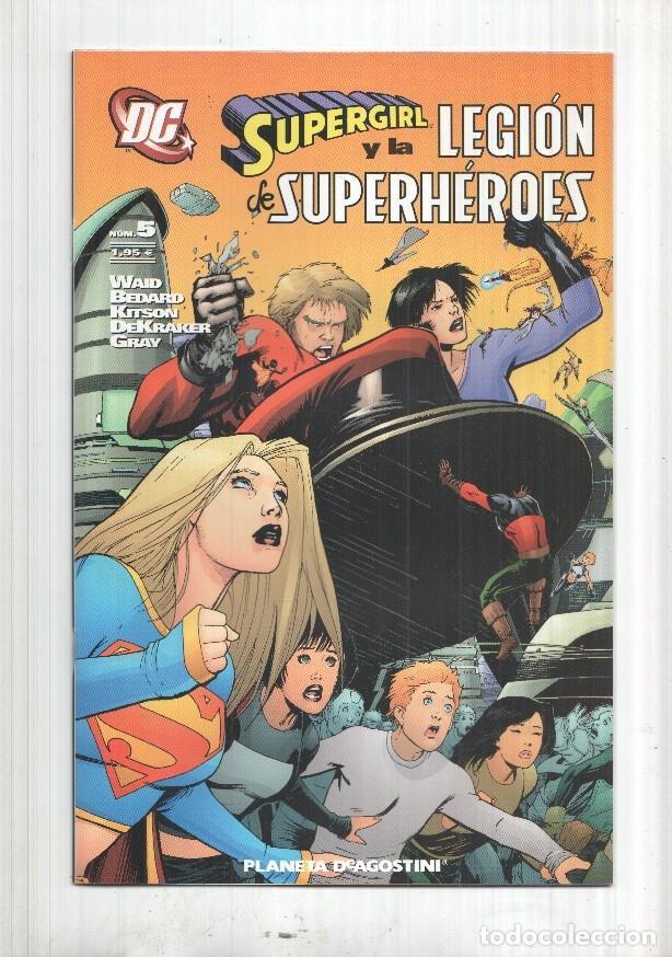 C&oacute;mics: Planeta: Supergilr y la legion de superheroes numero 05 -