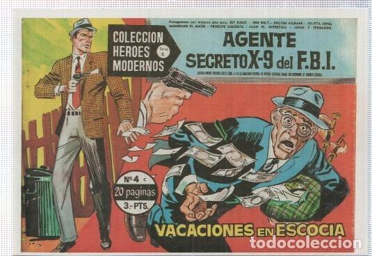 C&oacute;mics: Ficha tebeo numerada 555: Agente Secreto X 9 serie C de dolar -