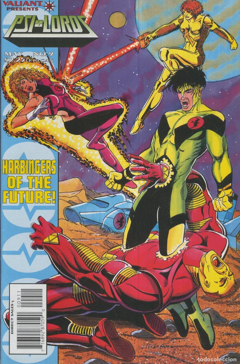 Comics: PSI LORDS Vol.1 Numero 09: Rude awakening Part I - Mike Leeke