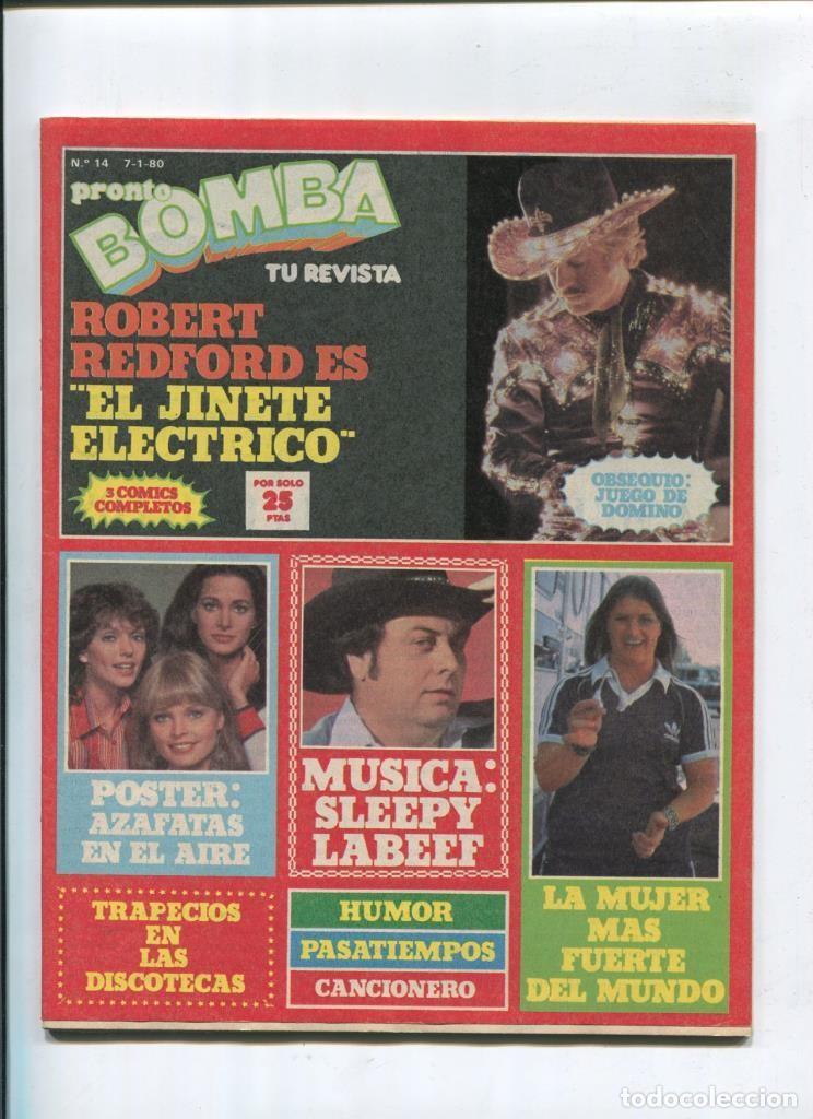 C&oacute;mics: Bomba revista de comic + TV + articulos del corazon numero 14 - Jesus Blasco, etc