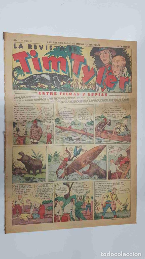 Comics: Tim Tyler de Hispano Americana numero 009 (procede de tomo desencuadernado) - Varios