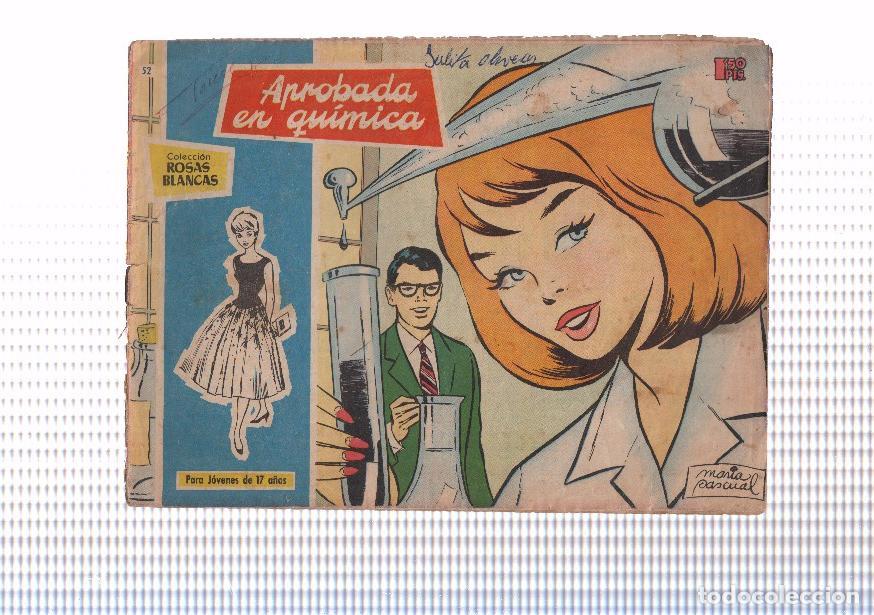 Fumetti: Rosas Blancas numero 52: Aprobada en quimica - Maria Pascual