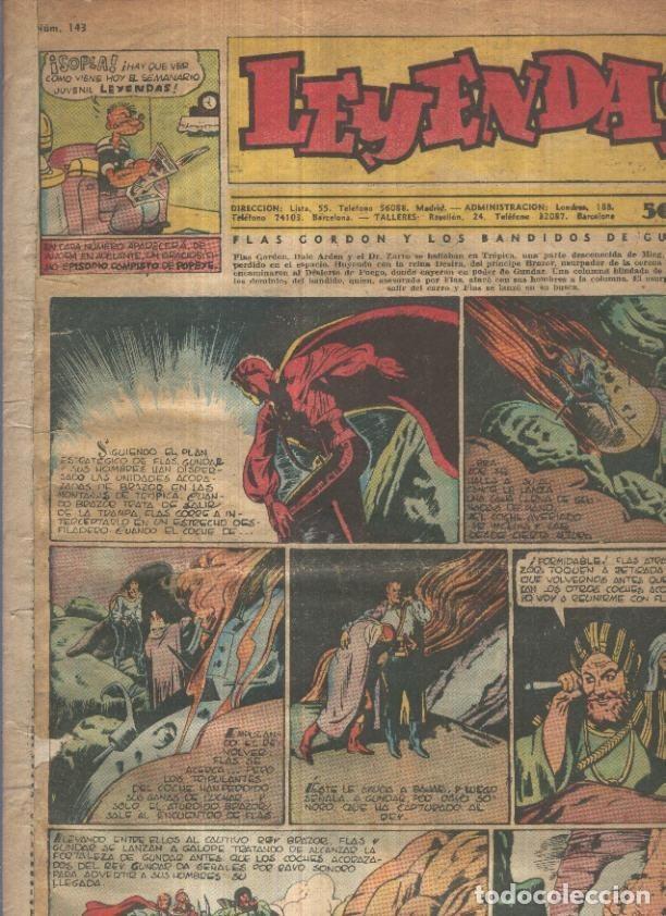 Comics: Leyendas Infantiles de Hispano Americana numero 143 (procede de tomo desencuadernado) - Varios