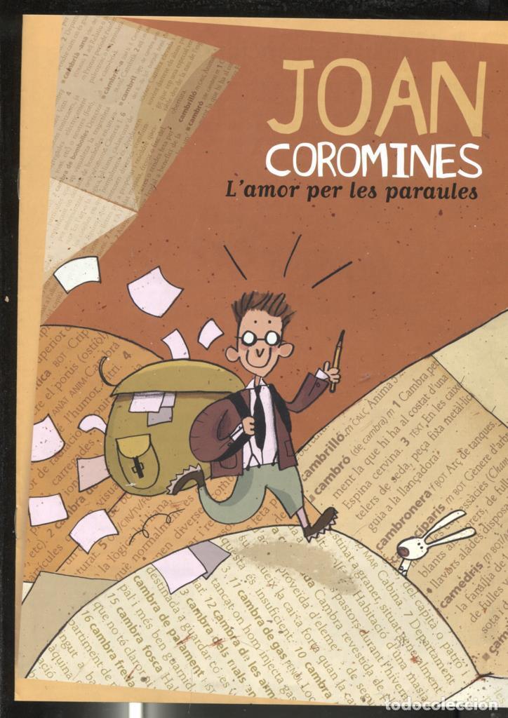 C&oacute;mics: Joan Coromines; L'amor per les paraules (suplemento revista Cavall Fort) -