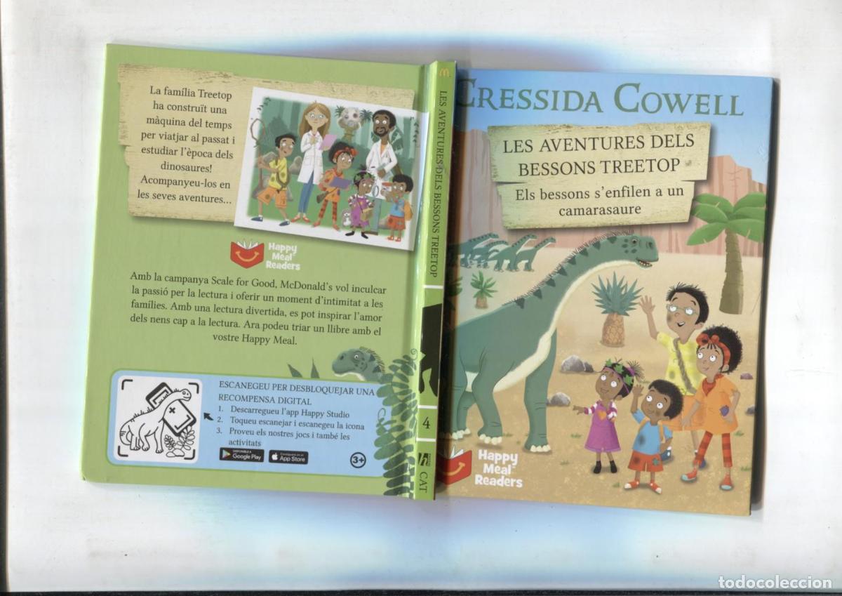 Fumetti: Les aventures dels Bessons Treetop: Els bessons s'enfilen a un camarasaure - Cressida Cowell