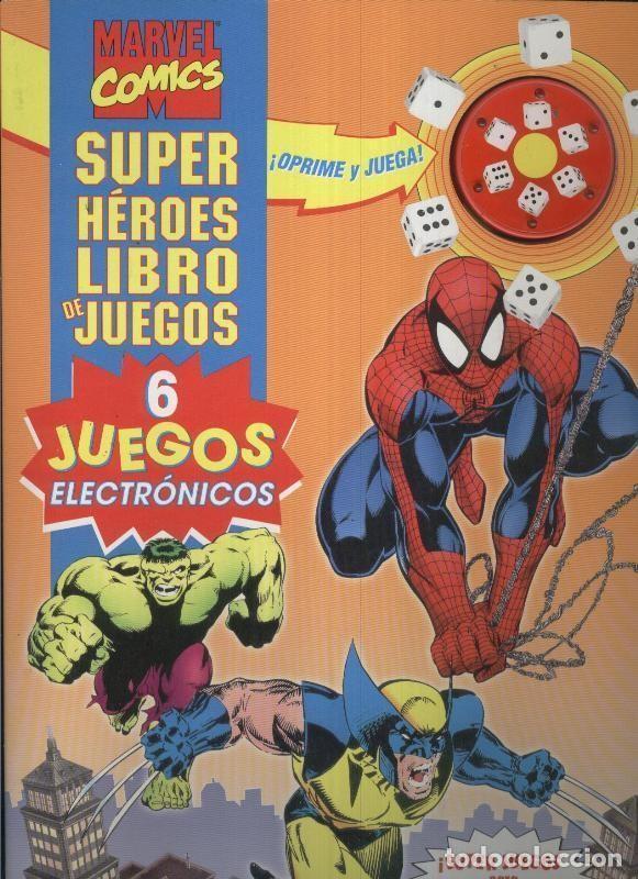 Fumetti: libro de juegos de Superheroes (el dado electronico no funciona) - Varios
