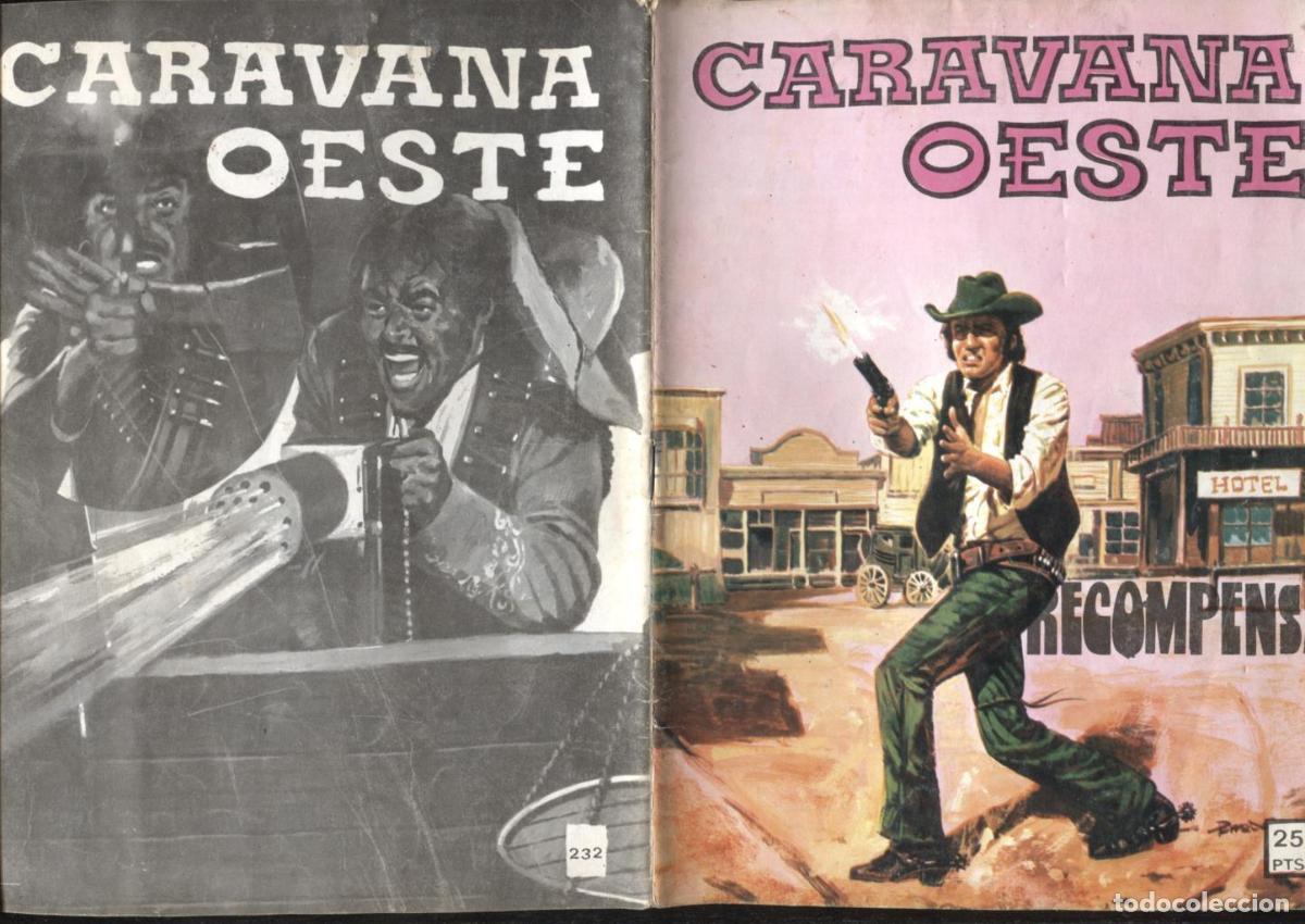 Comics: Editorial Vilmar: Caravana Oeste numero 232: La recompensa (numerado 1 interior trasera) -