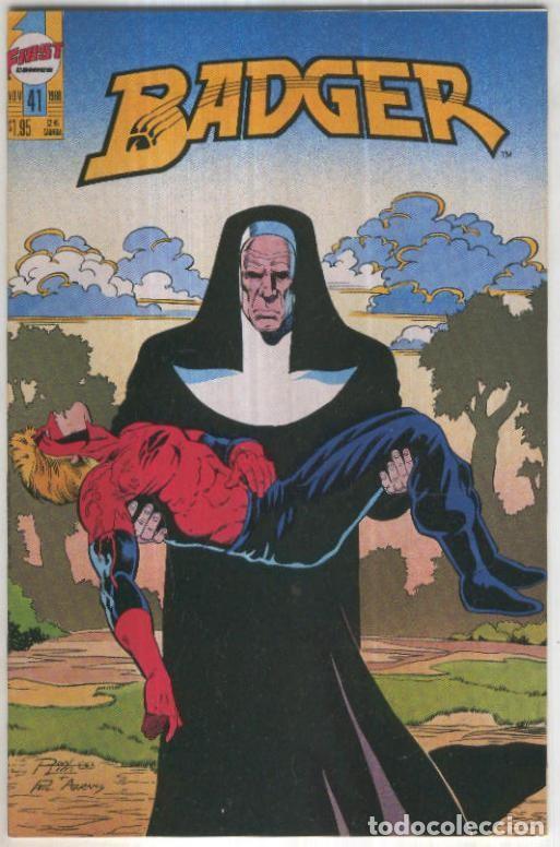 Comics: BADGER, Vol.1 No.41: Twysted Sister (First Comics 1988) - Mike Baron