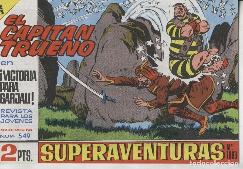 Comics: El Capitan trueno facsimil numero 549: Victoria para Sarjali - Varios