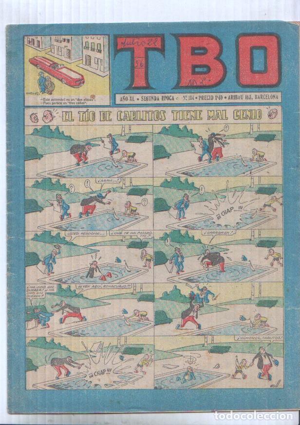 C&oacute;mics: TBO numero 114: El tio de Carlitos tiene mal genio (Coll) - Varios - Foto 1
